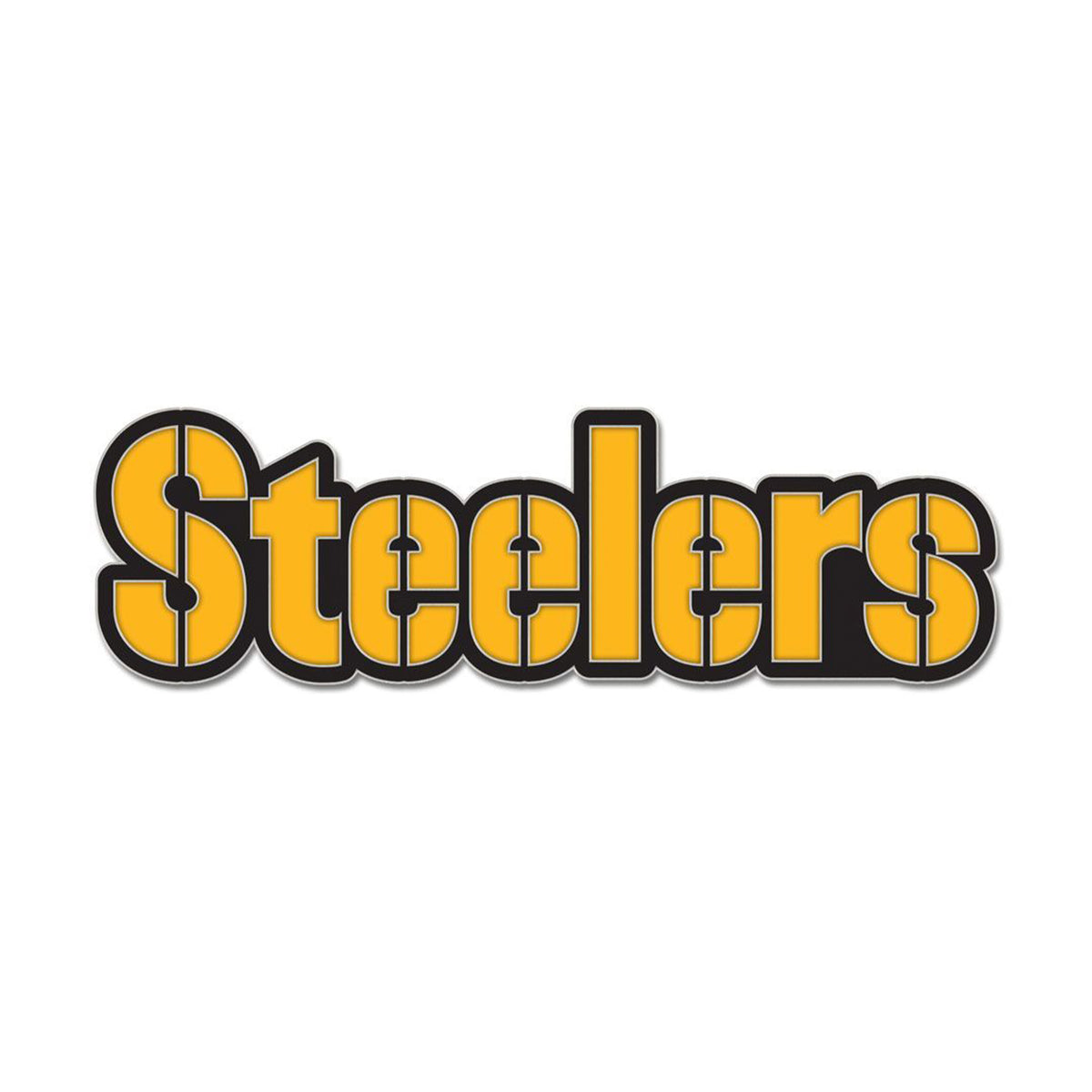 Pittsburgh Steelers Wordmark Collector Enamel Pin