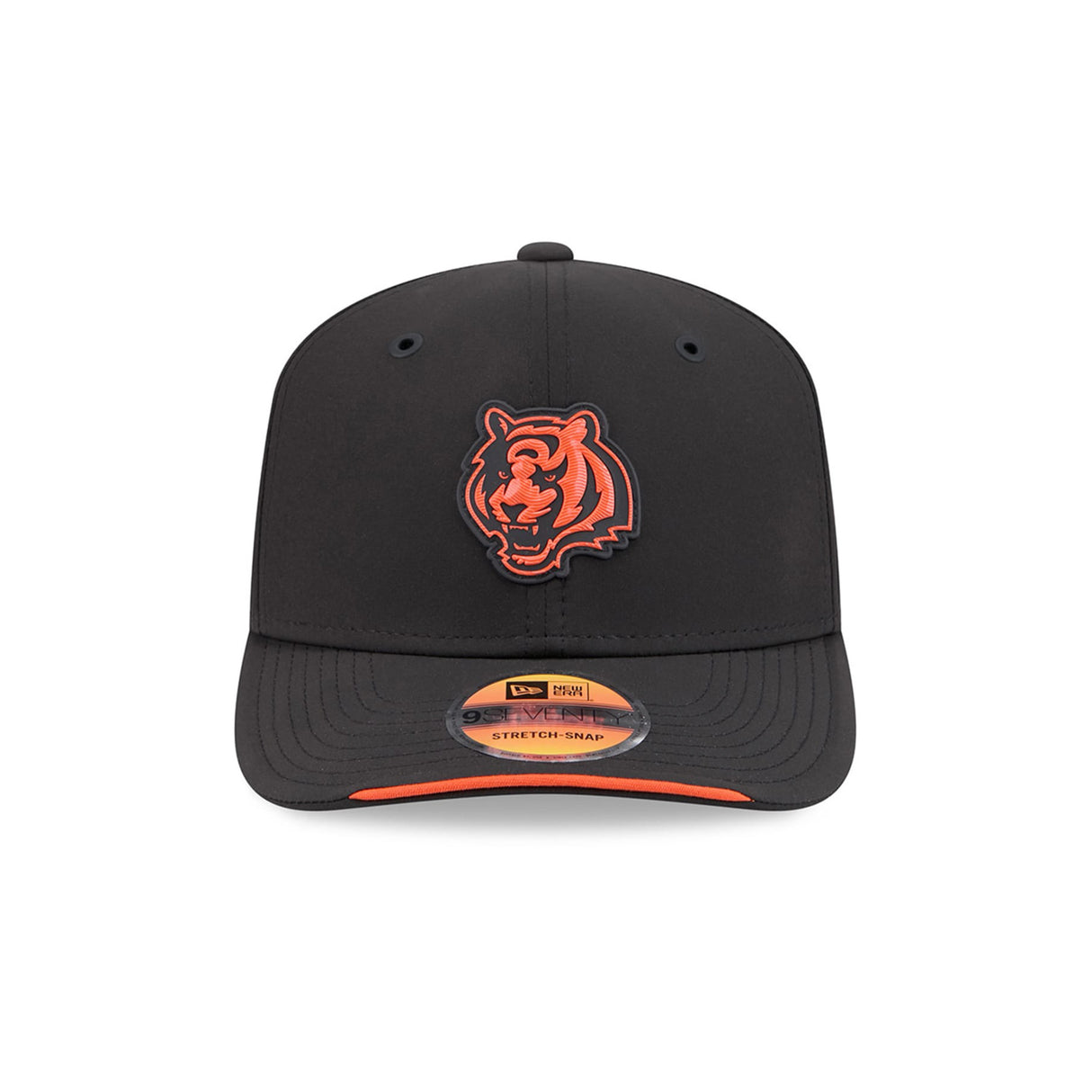 Cincinnati Bengals 2026 NFL Sideline Collection Black 9SEVENTY Stretch-Snap Hat