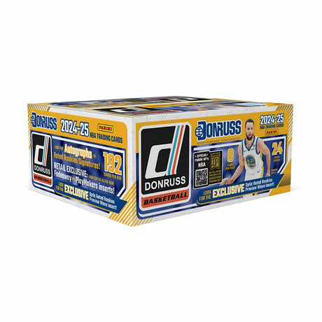 2024 - 25 Panini Donruss NBA Basketball Trading Cards 24pk Retail Box - 192 Cards / Box - Panini America - 746134163975