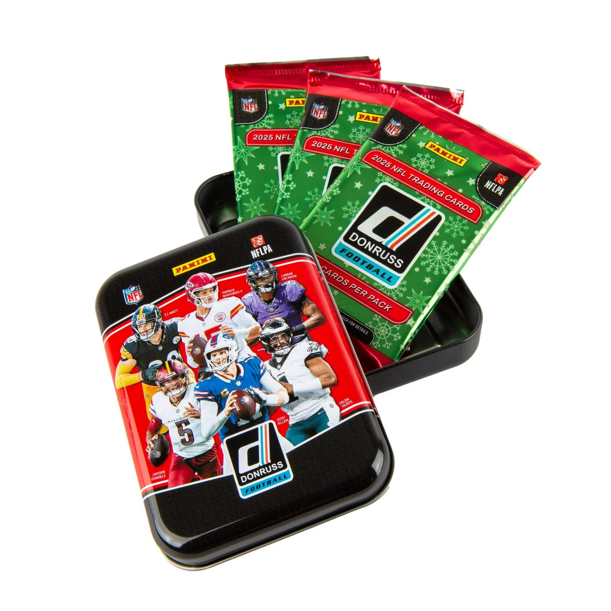 2025 Panini Donruss Football Trading Card Holiday Tin - Panini America - 30020510014