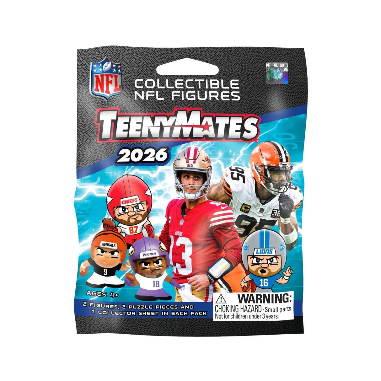 2026 NFL Teenymates Blind Pack - Party Animal - 250902100
