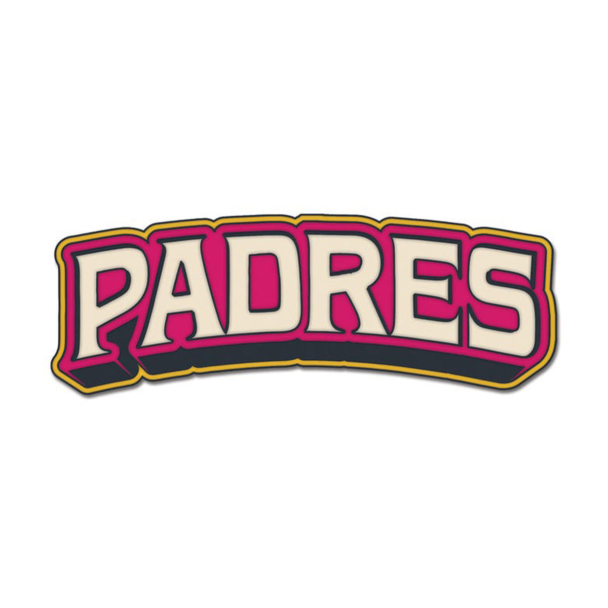 San Diego Padres City Connect Wordmark Enamel Pin