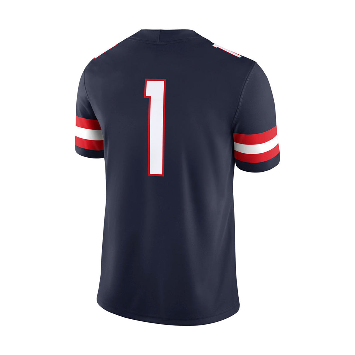 Arizona Wildcats #1 Navy Blue Replica Football Jersey