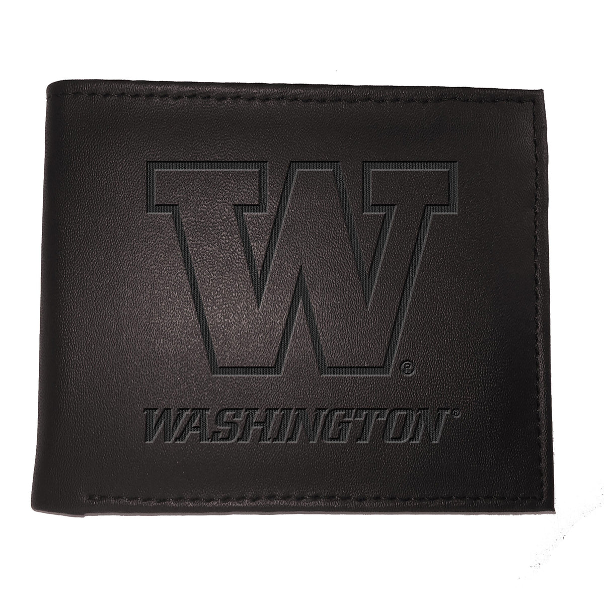 University of Washington, Bi-Fold Wallet, Black