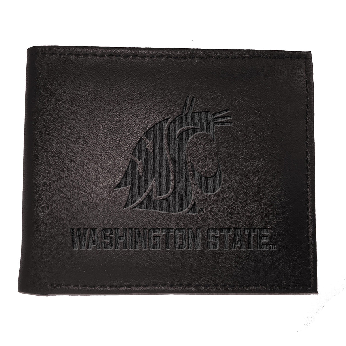 Washington State University, Bi-Fold Wallet, Black