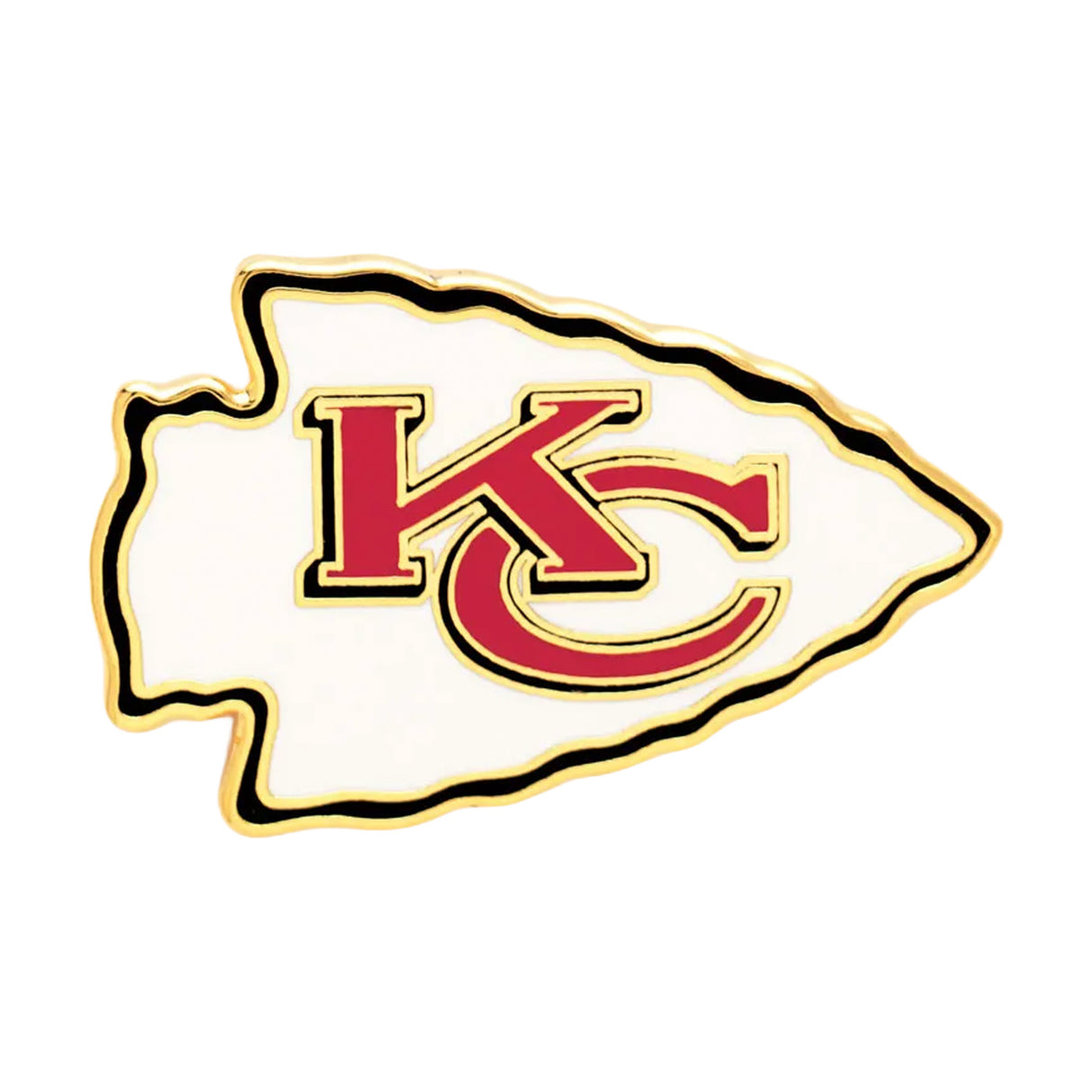 Kansas City Chiefs Arrowhead Logo Collector Enamel Pin