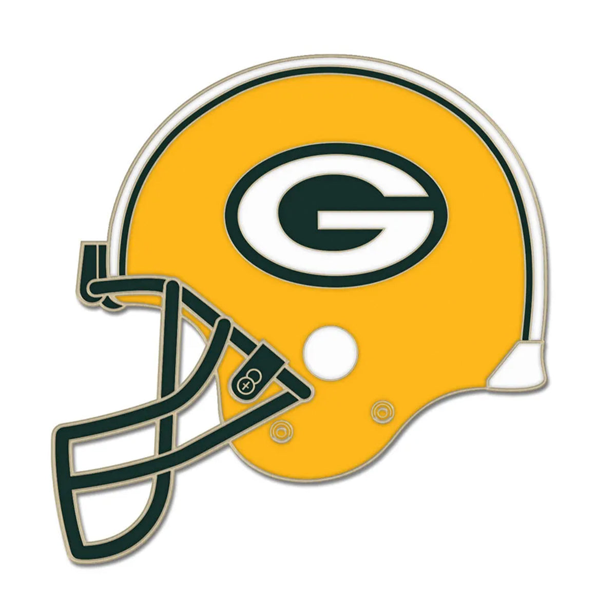 Green Bay Packers Helmet Collector Enamel Pin