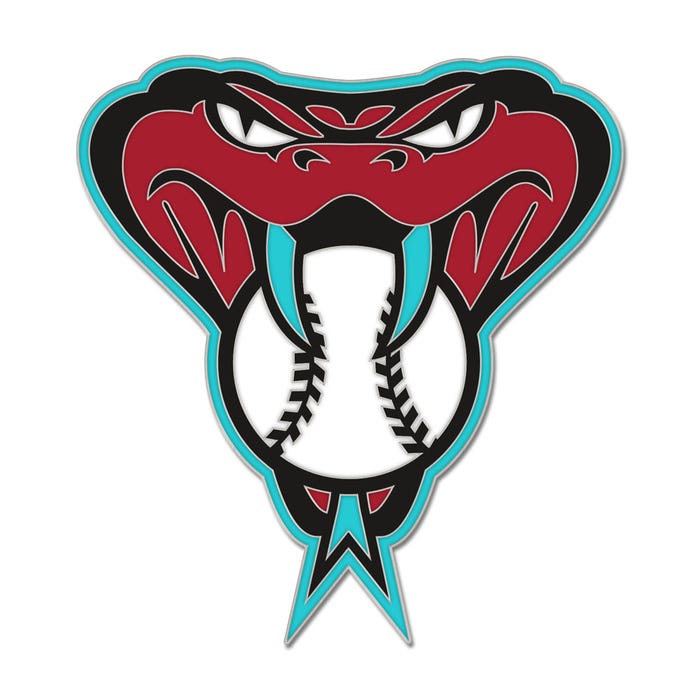 Arizona Diamondbacks Alternate Logo Collector Enamel Pin