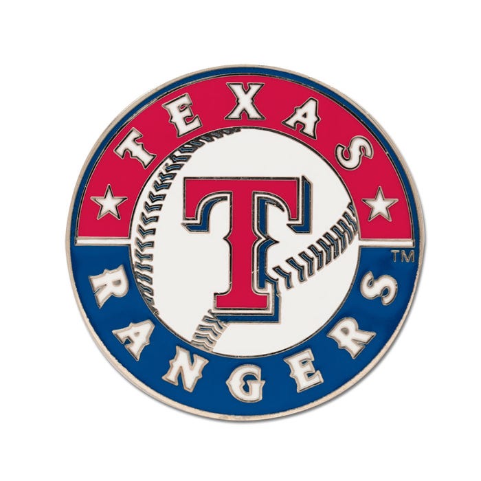 Texas Rangers Primary Logo Collector Enamel Pin