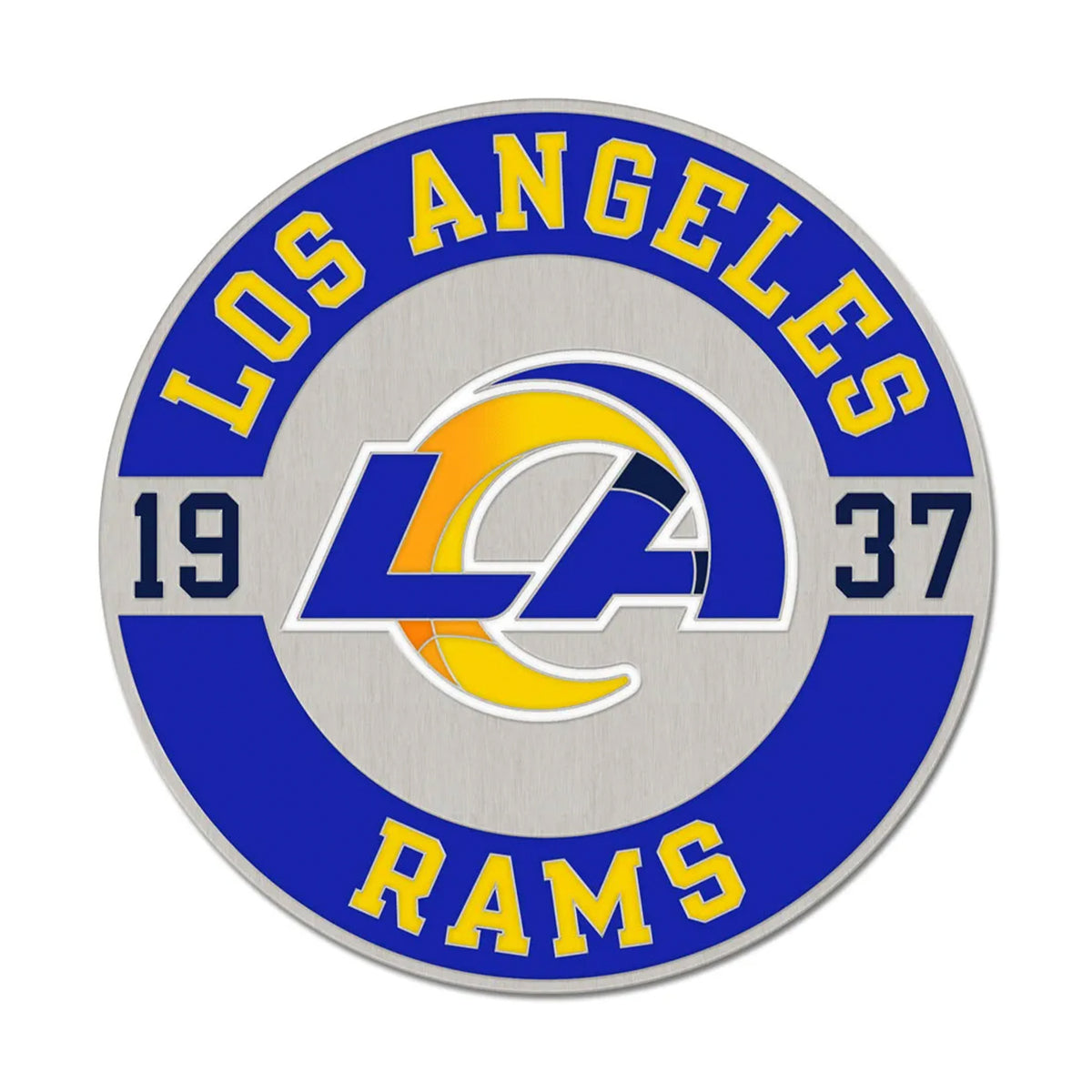 Los Angeles Rams Established 1937 Collector Enamel Pin