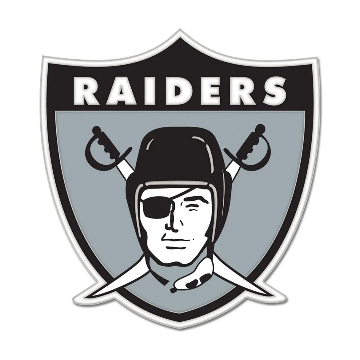 Las Vegas Raiders Retro Shield Collector Enamel Pin