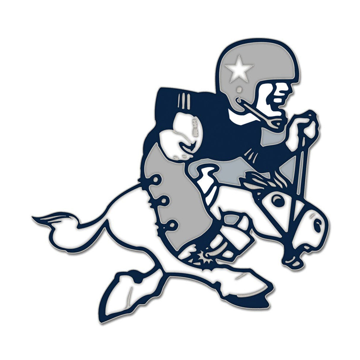 Dallas Cowboys Throwback Mascot Collector Enamel Pin