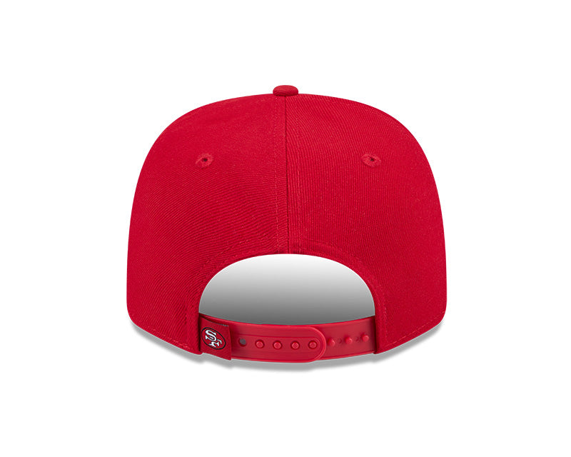 San Francisco 49ers Logo Red 9SEVENTY Stretch-Snap Hat