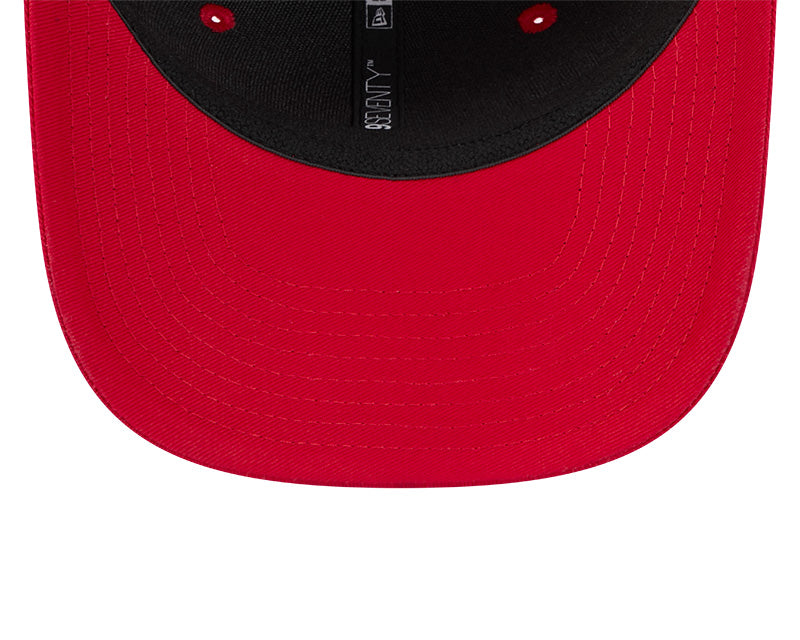 San Francisco 49ers Wordmark Red 9SEVENTY Rope Snapback Hat