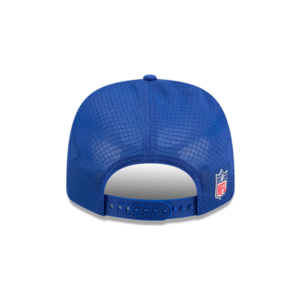 New England Patriots 2025 NFL Sideline Performance Blue 9SEVENTY Snapback Hat