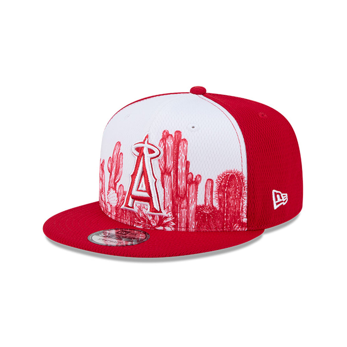 Los Angeles Angels 2026 Spring Training Red & White 9FIFTY Snapback Hat