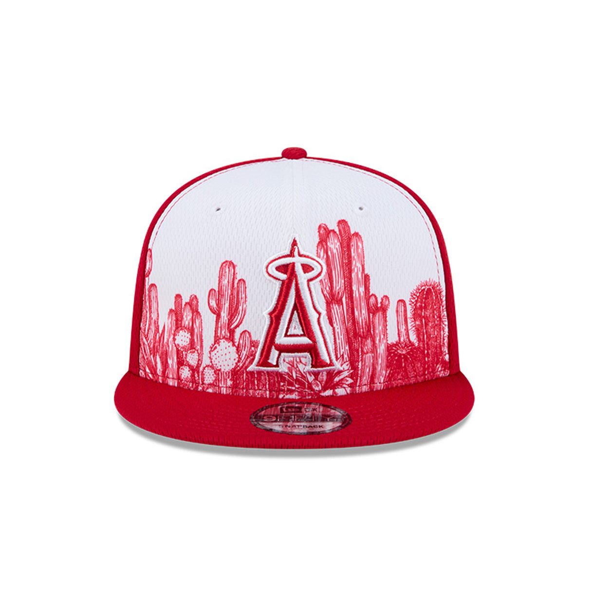 Los Angeles Angels 2026 Spring Training Red & White 9FIFTY Snapback Hat