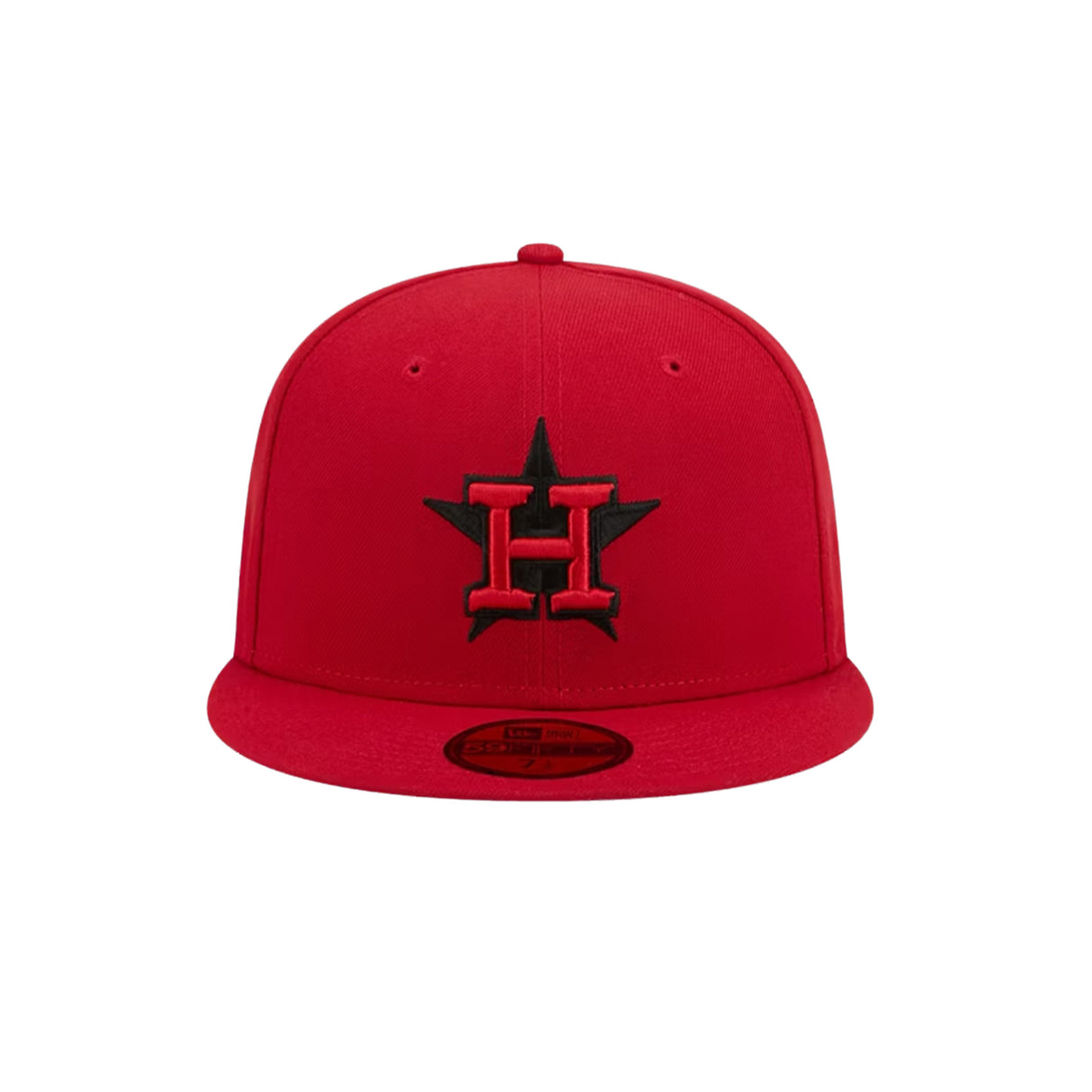 Houston Astros Basic Scarlet Red 59FIFTY Fitted Hat