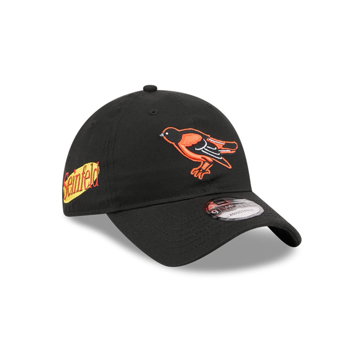 Baltimore Orioles Seinfeld Black 9TWENTY Adjustable Hat
