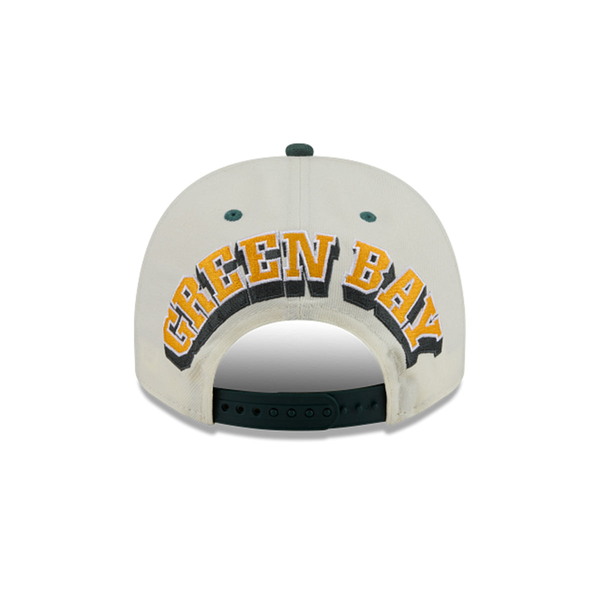 Green Bay Packers 2026 Rivalries Fan Pack Cream 9FIFTY A-Frame Snapback Hat