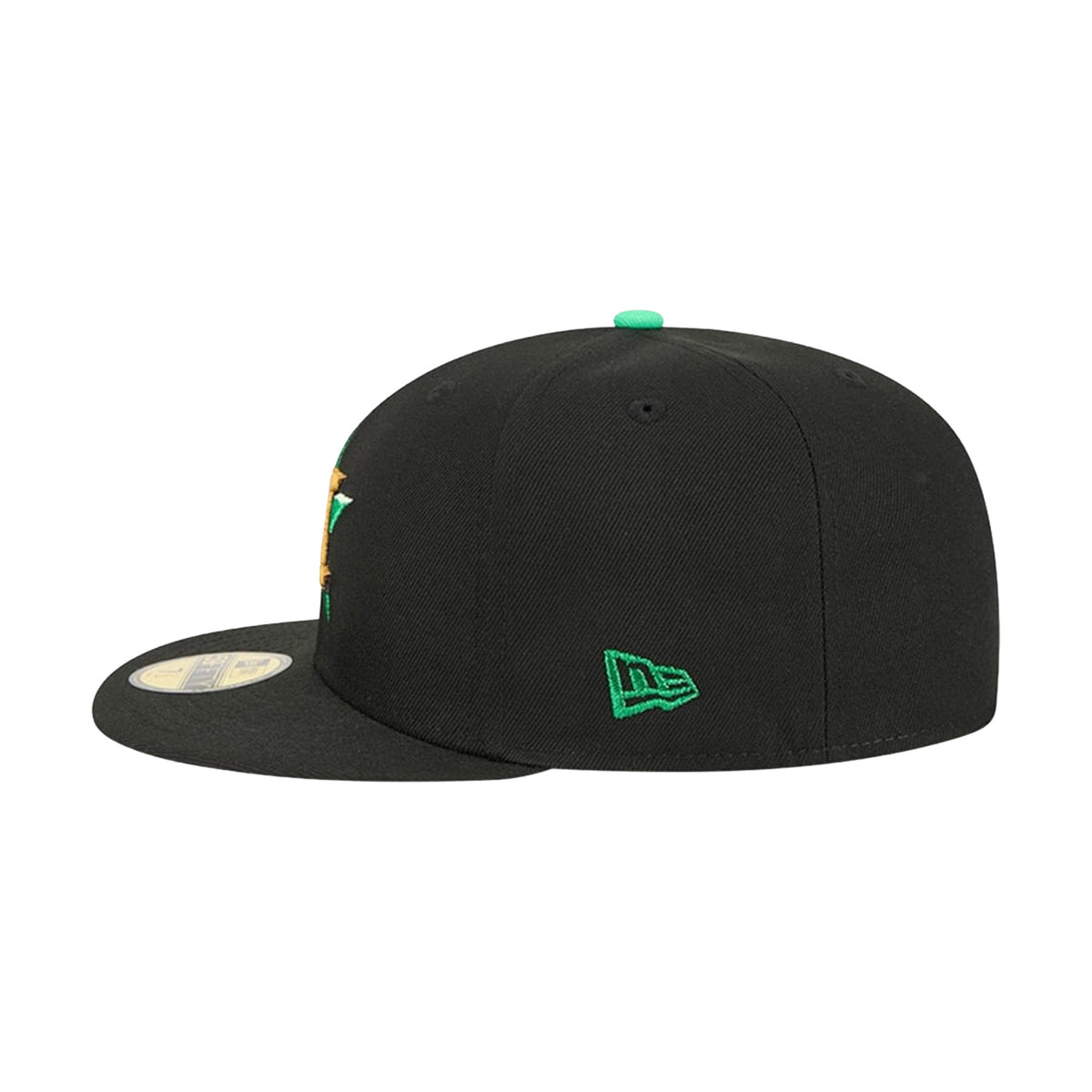 Houston Astros St. Patrick's Day 2026 Black 59FIFTY Fitted Hat