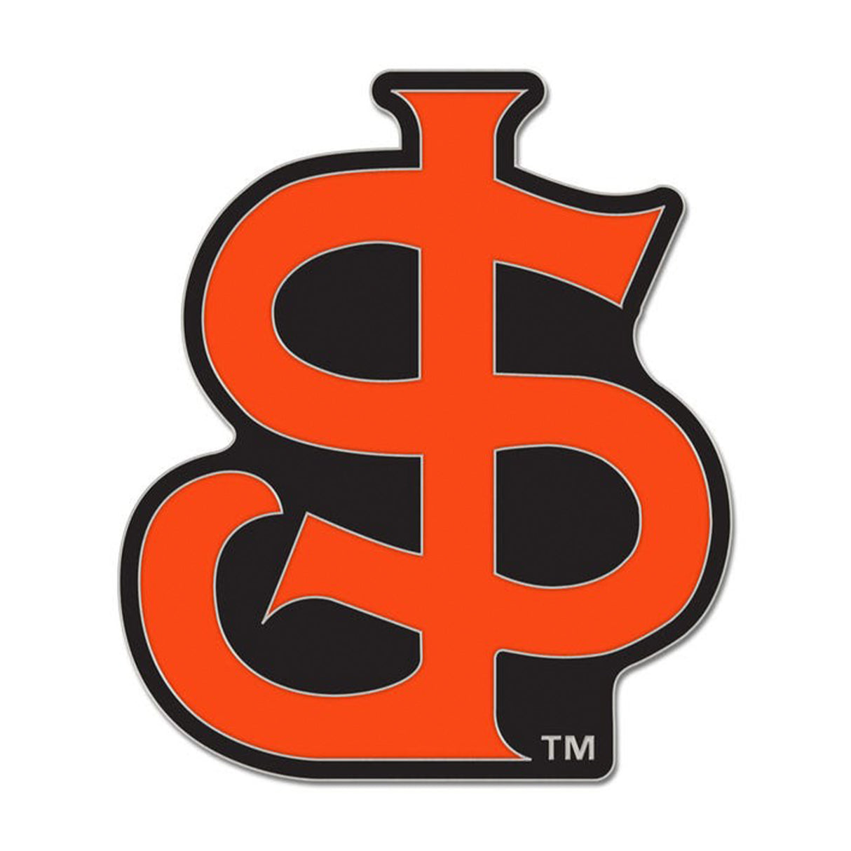 San Jose Giants Interlocking SJ Logo Collector Enamel Pin