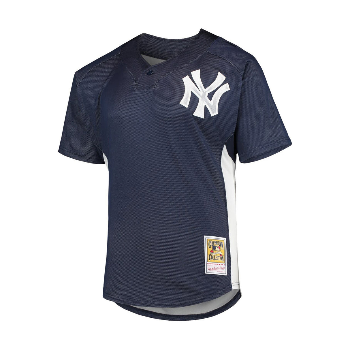 New York Yankees Derek Jeter Cooperstown Navy Blue Batting Practice Jersey
