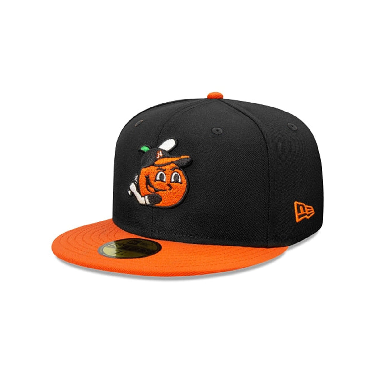 Naranjeros de Hermosillo Mascot Orange & Black 59FIFTY Fitted Hat