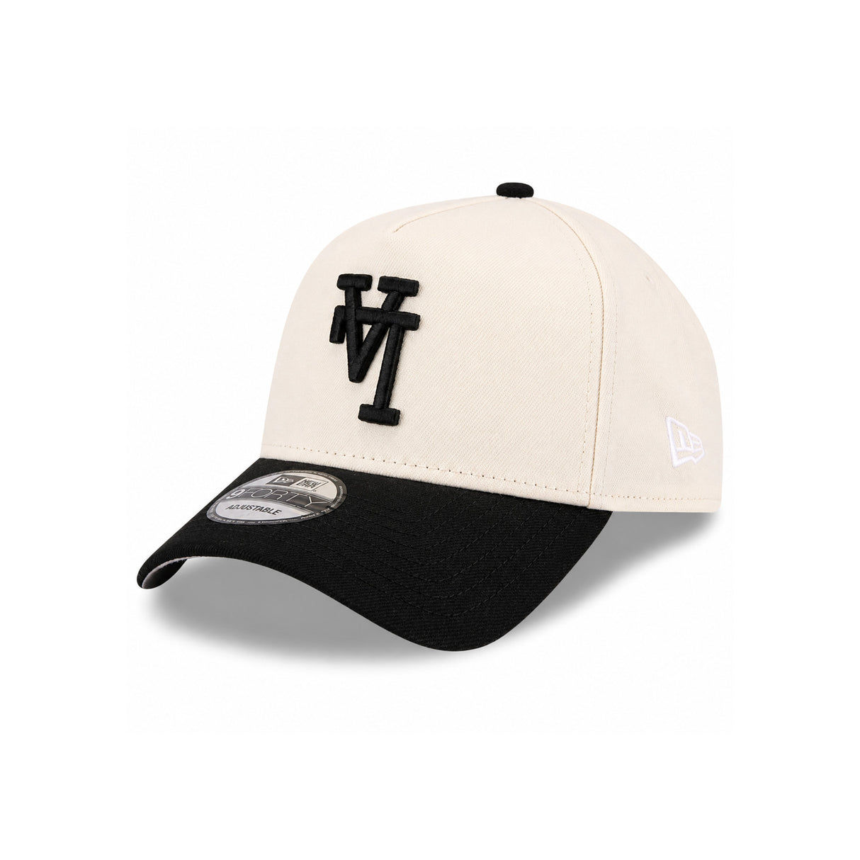Los Angeles Dodgers 2020 World Series Side Patch Upside Down LA Chrome Black 9FORTY Snapback Hat