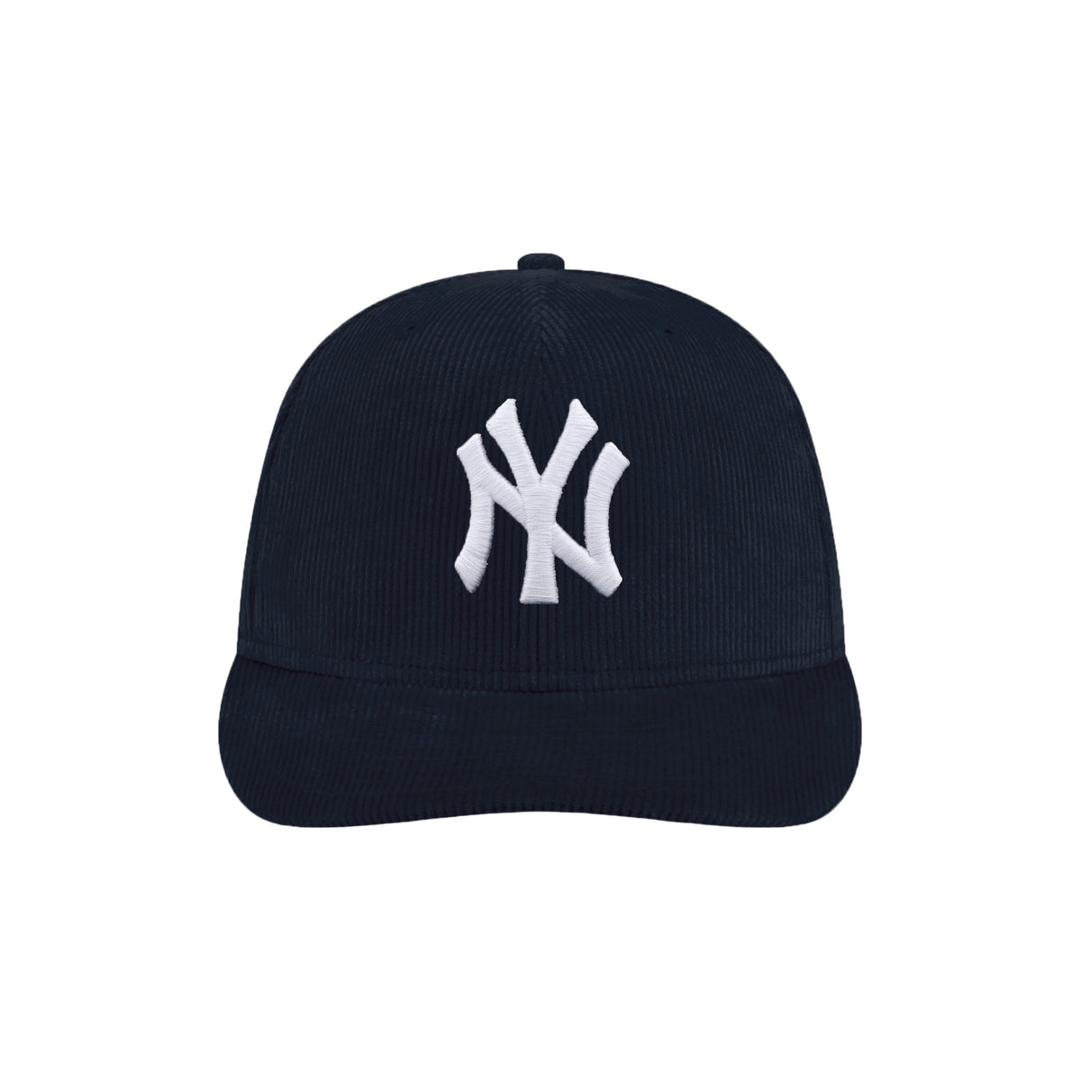 New York Yankees Seinfeld Navy Corduroy 59FIFTY Pre-Curved Fitted Hat