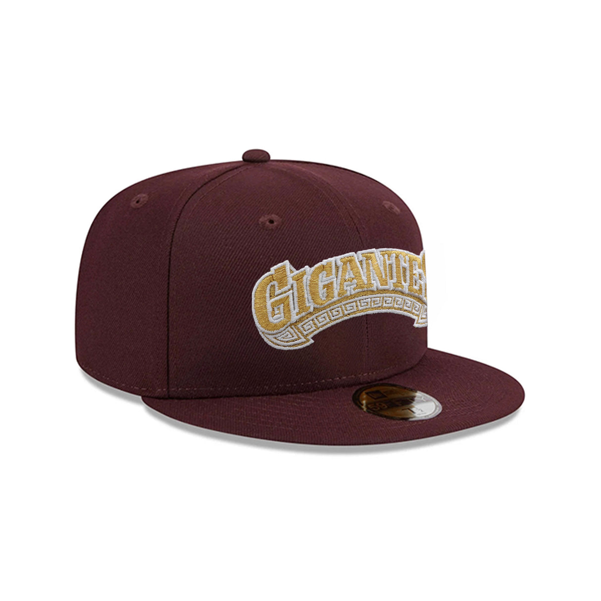 San Francisco Giants Metallic Gold Script Maroon 59FIFTY Fitted Hat