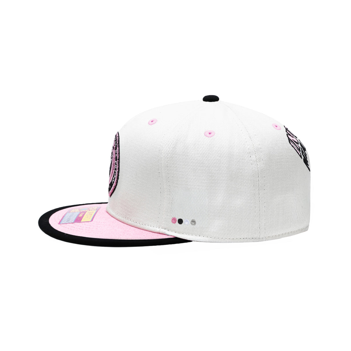 Inter Miami CF White & Pink SK-93 Pro Snapback Hat