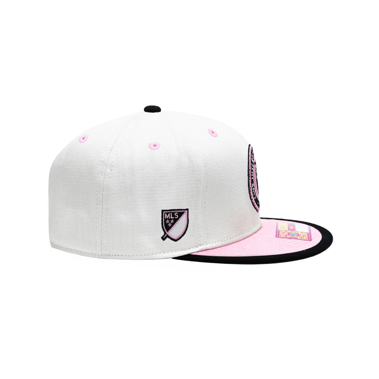 Inter Miami CF White & Pink SK-93 Pro Snapback Hat