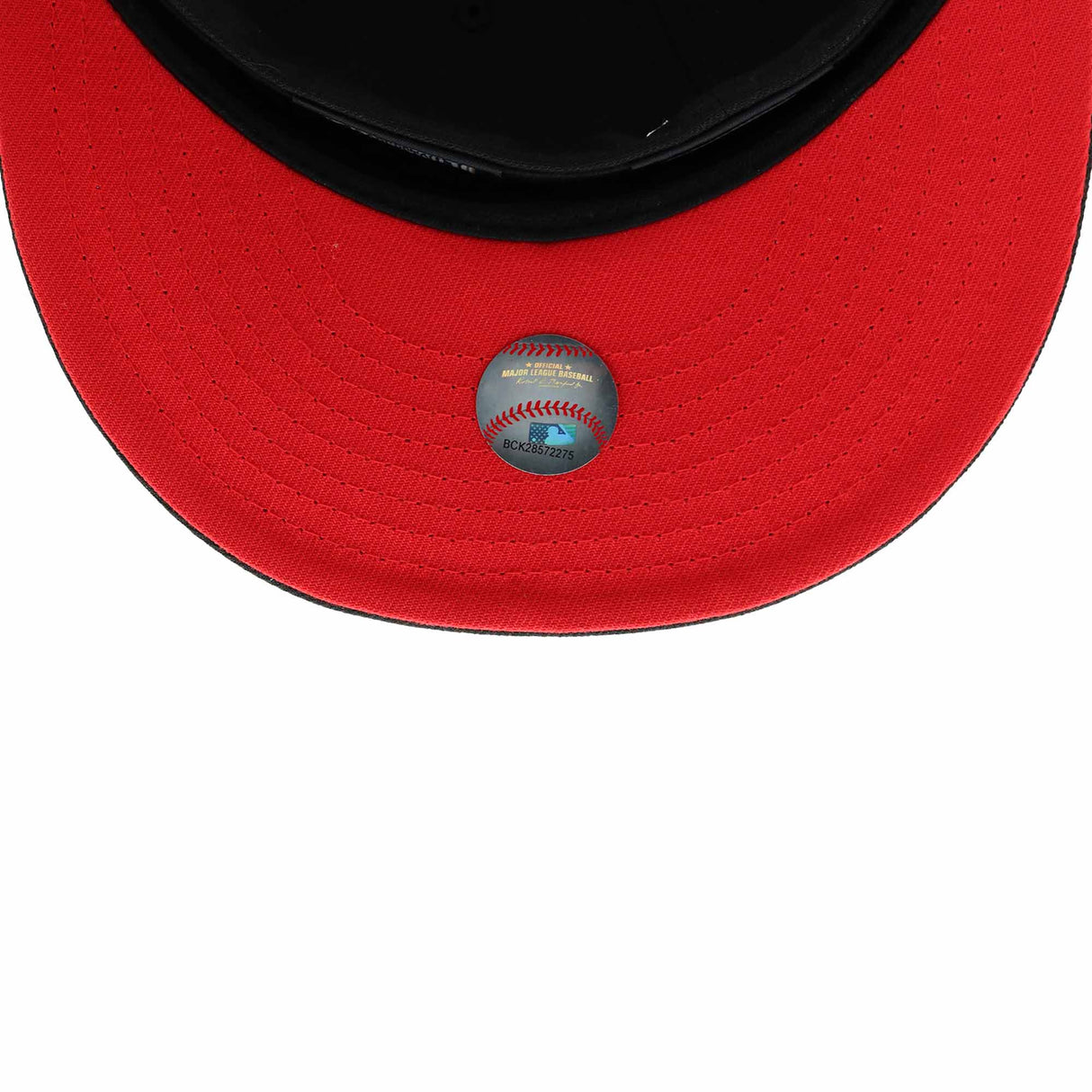 Los Angeles Angels "POP COLOR" 59FIFTY Fitted - Red & Black