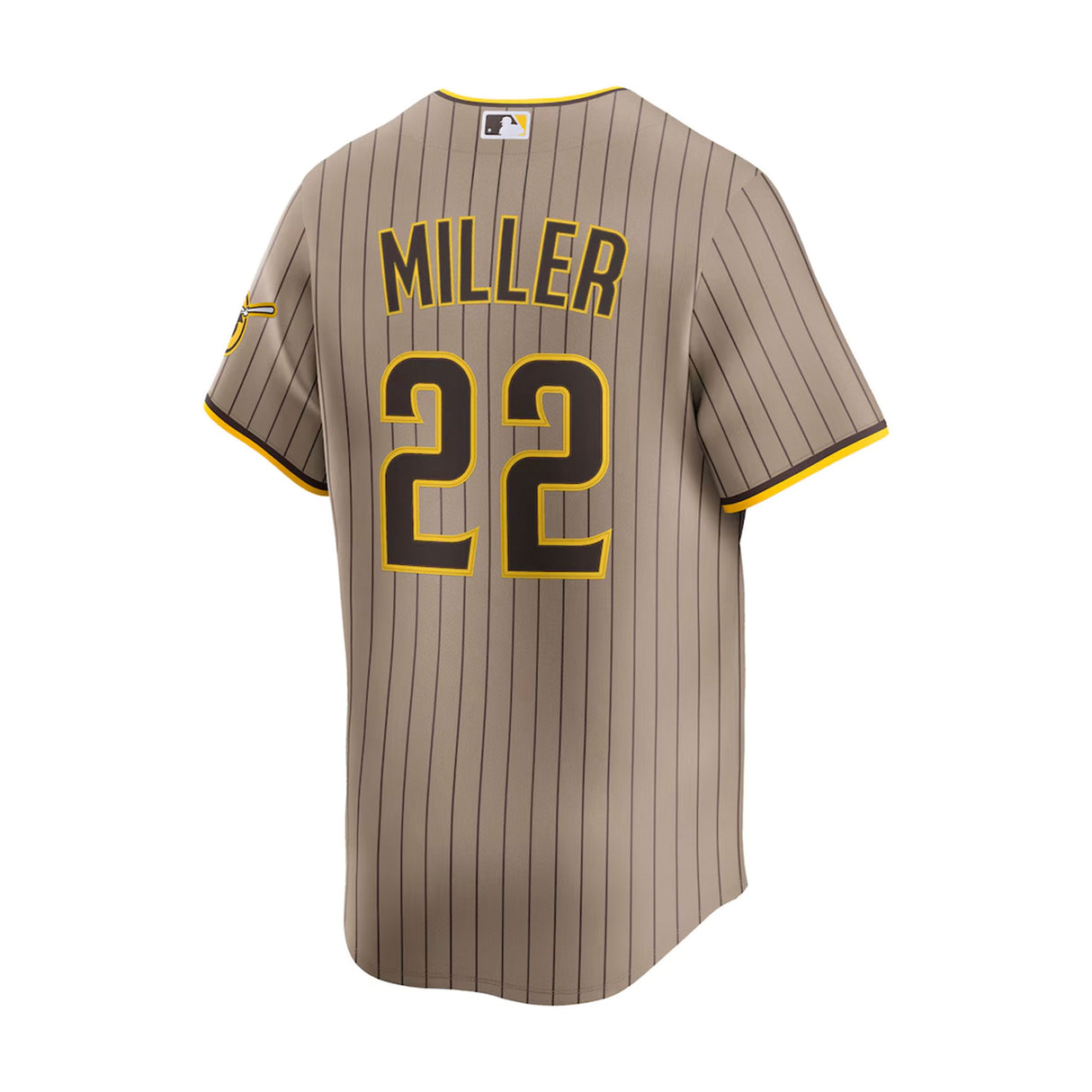 San Diego Padres Mason Miller Khaki Alternate Stadium Player Jersey