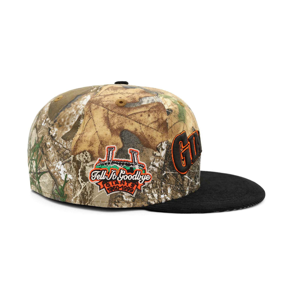 San Francisco Giants Script Camo 59FIFTY Fitted Hat