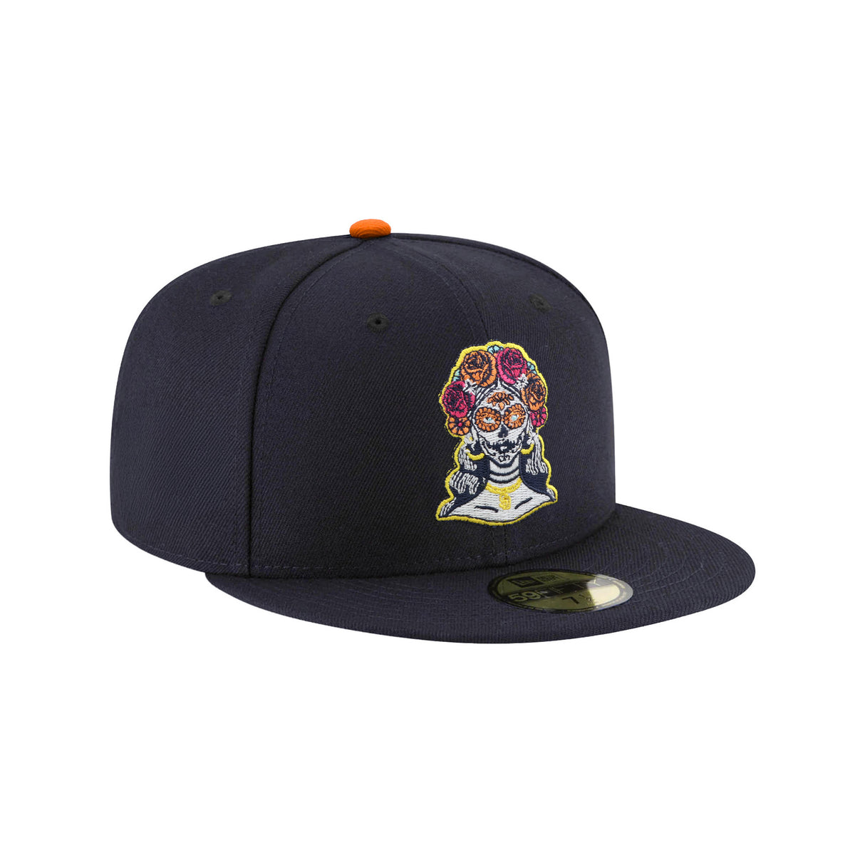 San Diego Padres City Connect La Catrina Navy 59FIFTY Glow In The Dark Fitted Hat