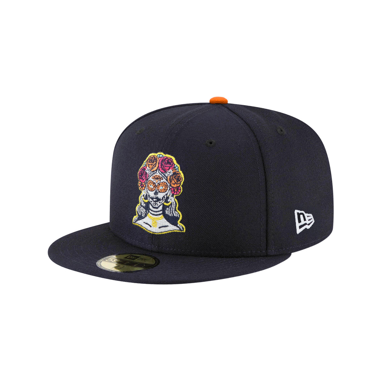 San Diego Padres City Connect La Catrina Navy 59FIFTY Glow In The Dark Fitted Hat