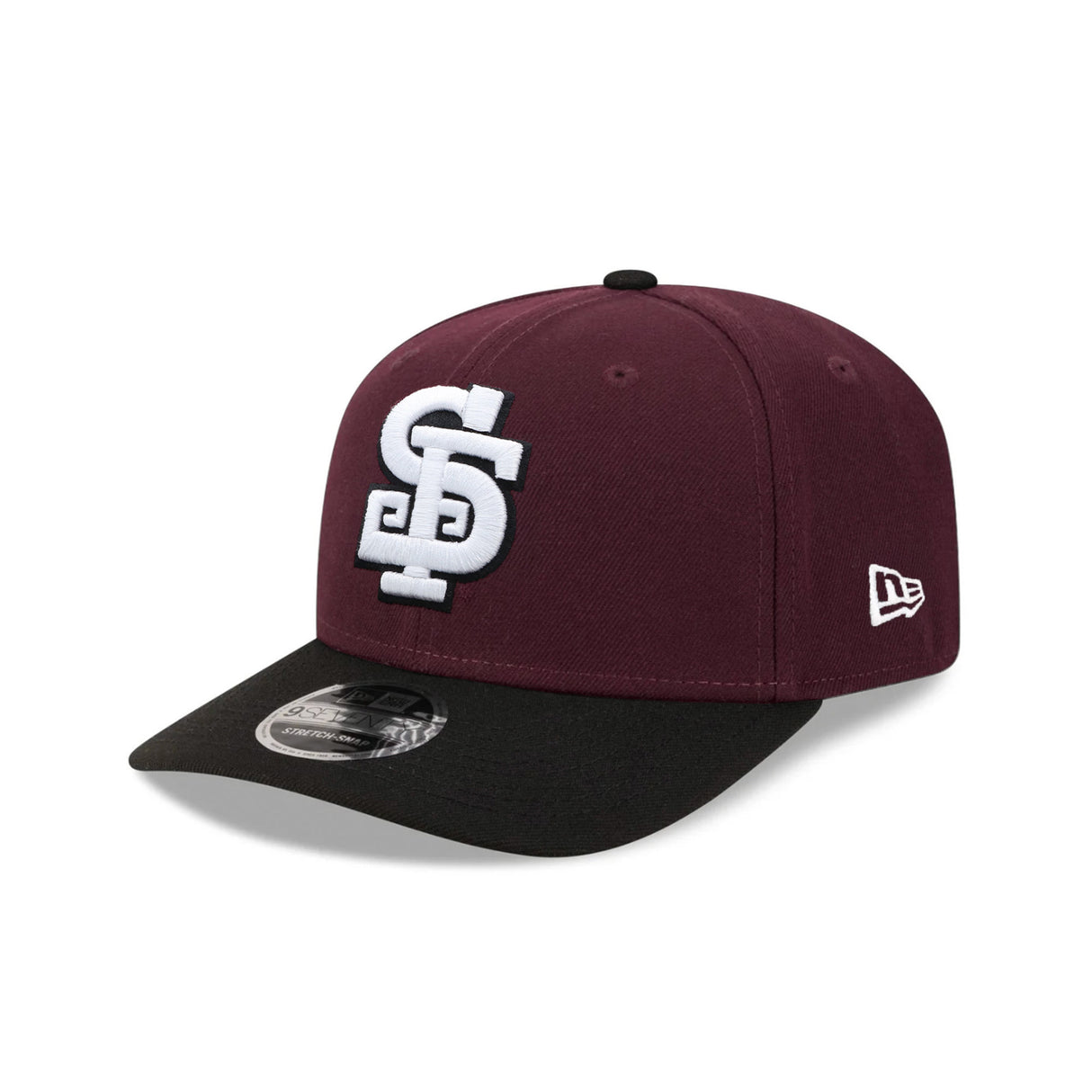 San Francisco Giants Maroon & Black 9SEVENTY Stretch Snap Hat