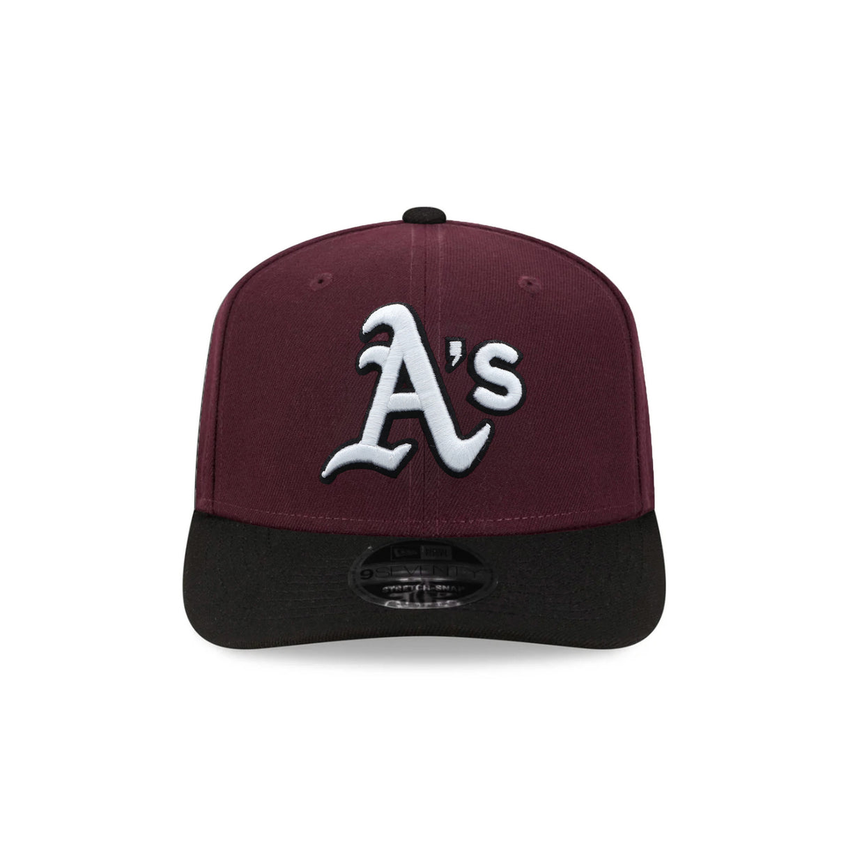 Oakland Athletics Maroon & Black 9SEVENTY Stretch Snap Hat