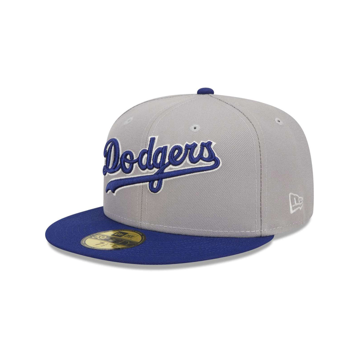 Los Angeles Dodgers 50th Anniversary Gray & Blue 59FIFTY Fitted Hat