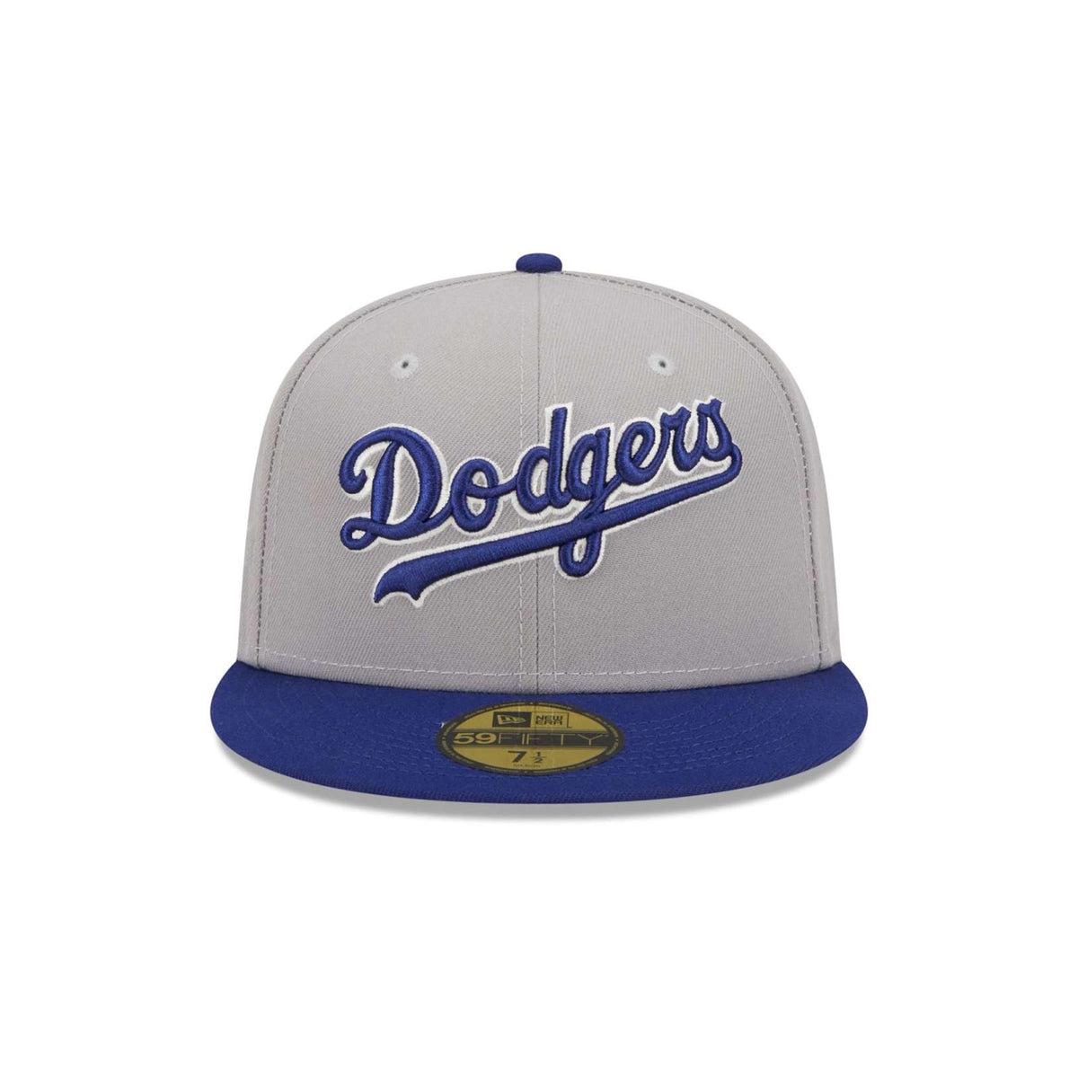 Los Angeles Dodgers 50th Anniversary Gray & Blue 59FIFTY Fitted Hat