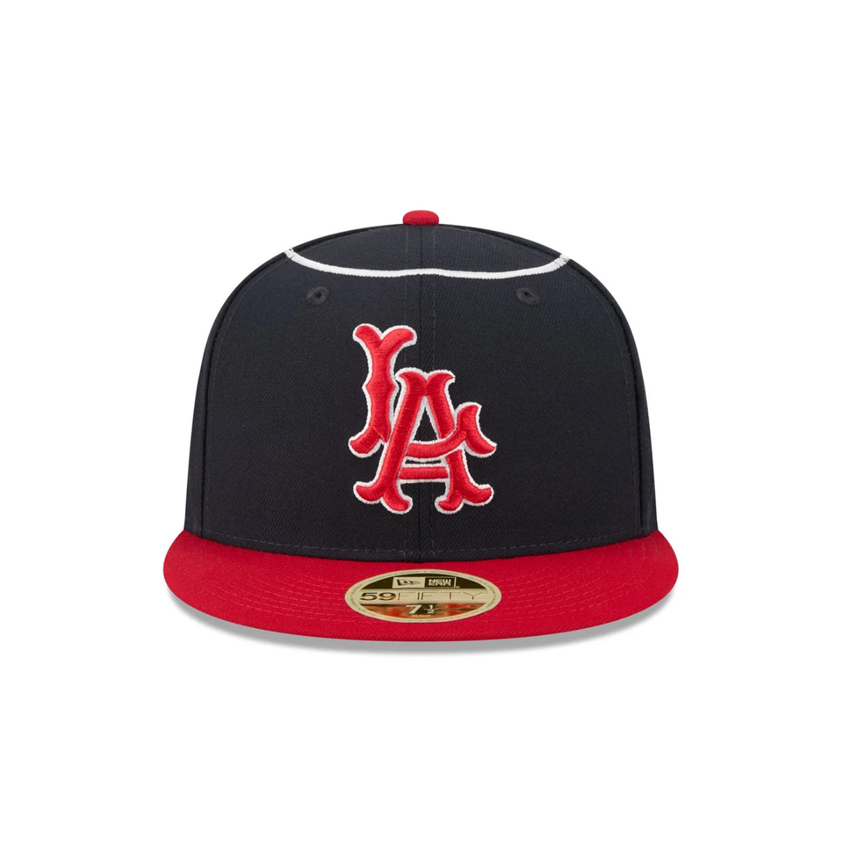 Los Angeles Angels National Baseball Hall of Fame Navy 59FIFTY Fitted Hat