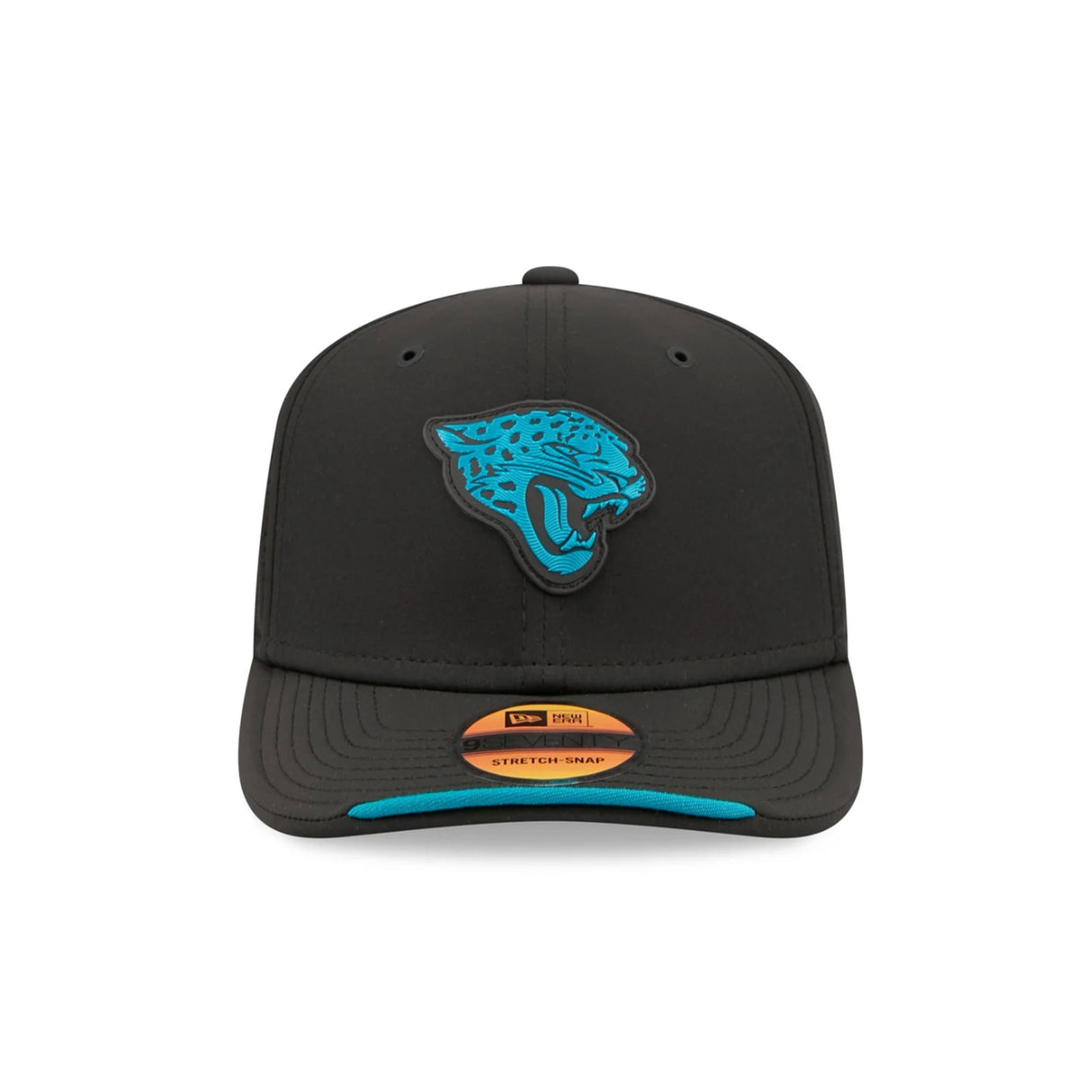 Jacksonville Jaguars 2026 NFL Sideline Collection Black 9SEVENTY Stretch-Snap Hat