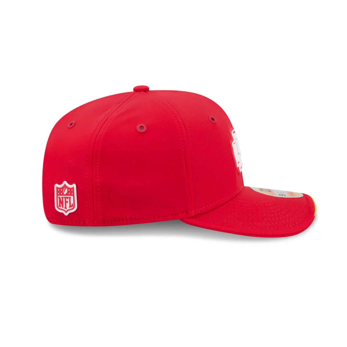 Kansas City Chiefs 2026 NFL Sideline Collection Red 9SEVENTY Stretch-Snap Hat