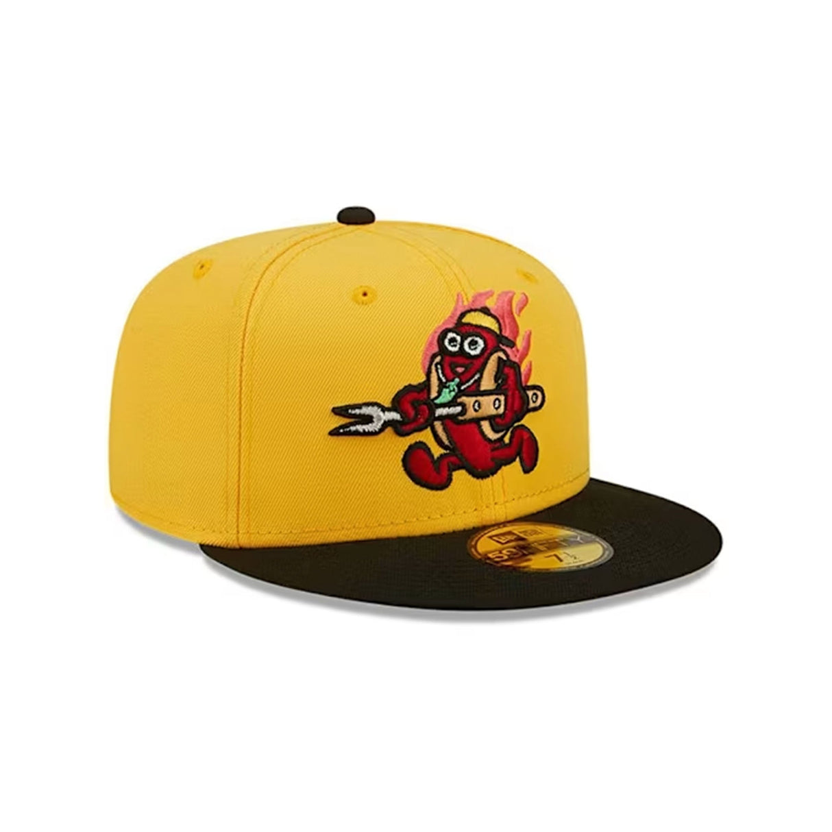 Akron RubberDucks Yellow Copa de la Diversión 59FIFTY Fitted Hat - New Era -