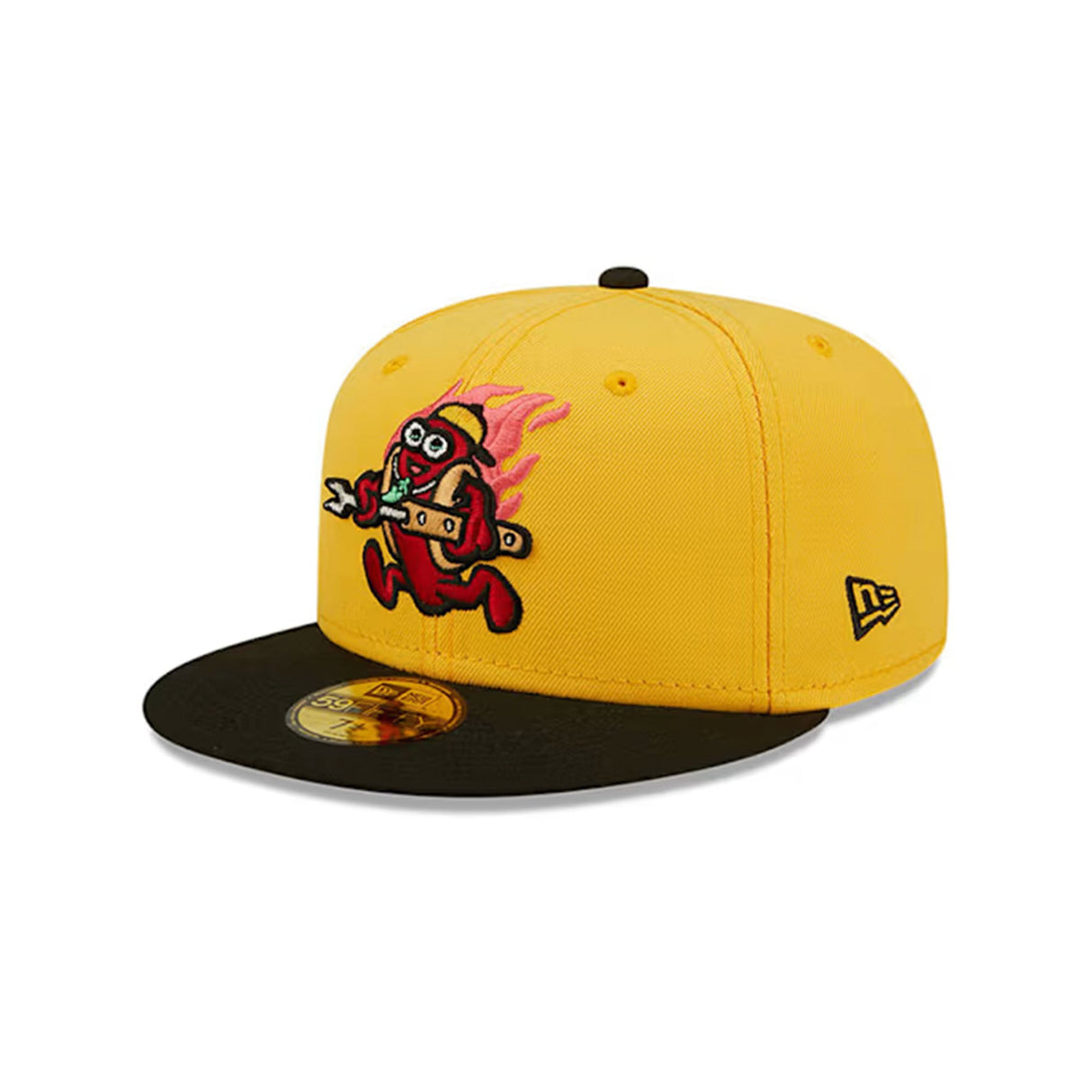 Akron RubberDucks Yellow Copa de la Diversión 59FIFTY Fitted Hat - New Era -