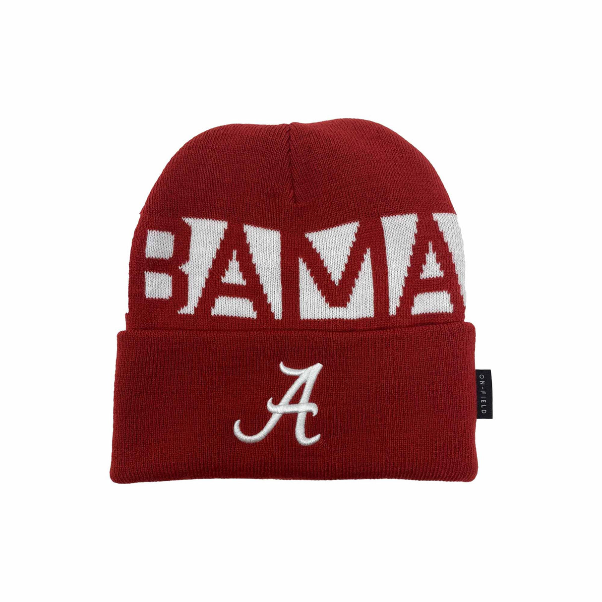 Alabama Crimson Tide On - Field Cuffed Knit Beanie – Crimson - Nike - 2306601