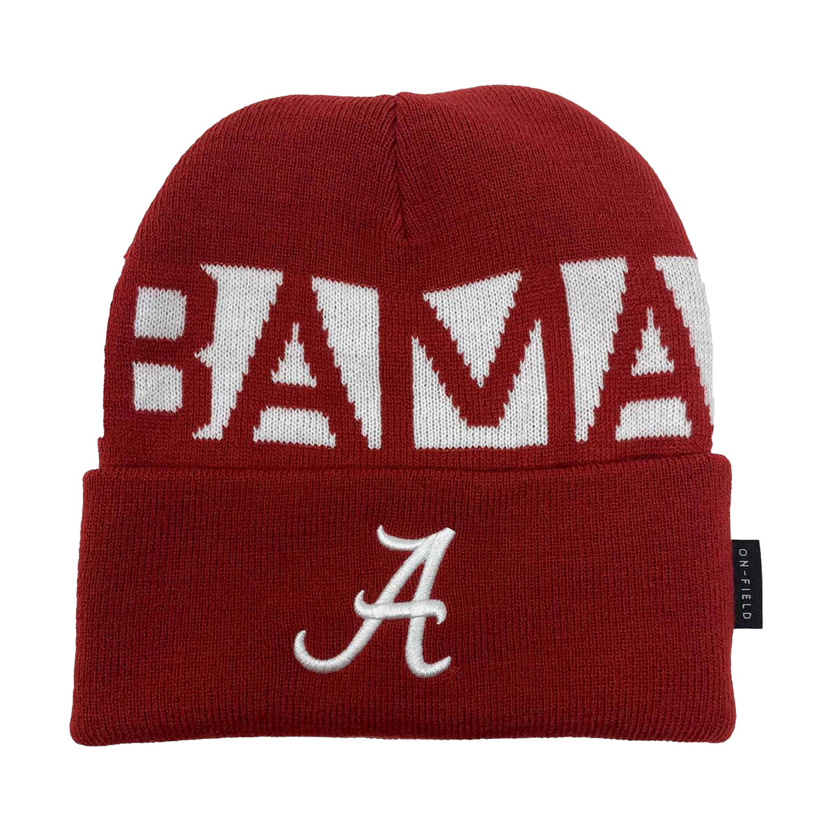 Alabama Crimson Tide On - Field Cuffed Knit Beanie – Crimson - Nike - 2306601