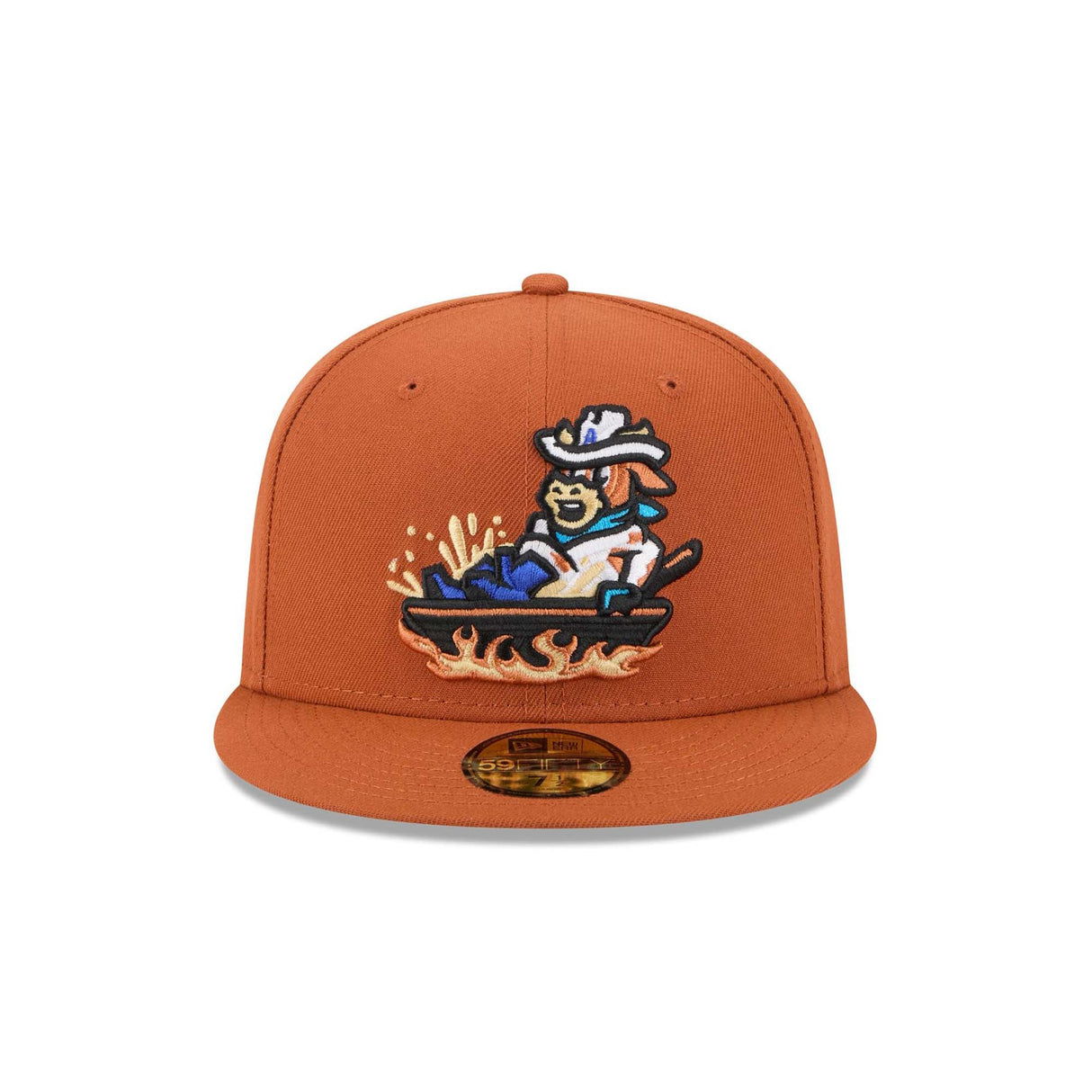 Amarillo Sod Poodles Calf Fries Skillet 59FIFTY Fitted Hat - New Era -
